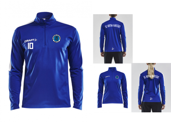 SC H. Karstädt PROGRESS HALFZIP LS TEE